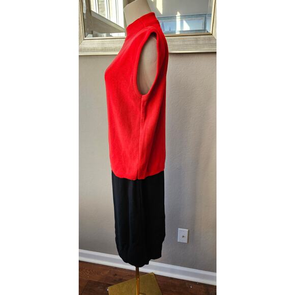 Vintage 80s 3 Pc Parfait Sweater Pencil Skirt Plaid Cardigan Suit Dress M 6 8 10 - Picture 3 of 8